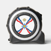 Assyrische vlag meetlint rolmaat (Voorkant)