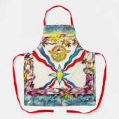 Assyrische vlag schort (Voorkant)