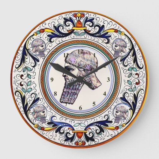 Assyrische wandklok (Voorkant)