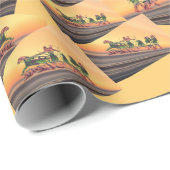 Assyrische Warrior-overslagpapier Cadeaupapier (Rol Hoek)