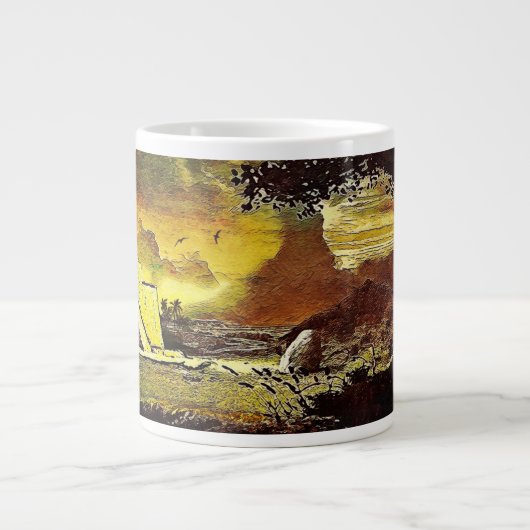 Assyrische ziggurat Specialty Mok (Voorkant)