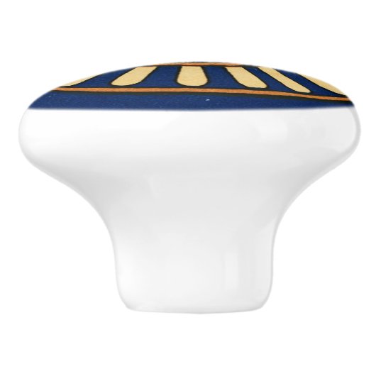  Assyrische zon Keramische Knop (Zijkant)