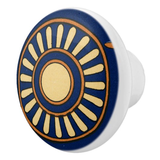  Assyrische zon Keramische Knop (Rechts)