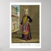 Ast-chi-Bachi, Cook en officier van de Janissaries Poster (Voorkant)
