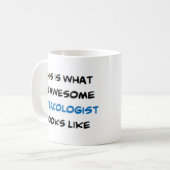 astacoloog, geweldige koffiemok (Voorkant links)