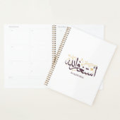 AstaghfirAllah Arabic Calligraphy –Elegant Thuluth Planner (Display)