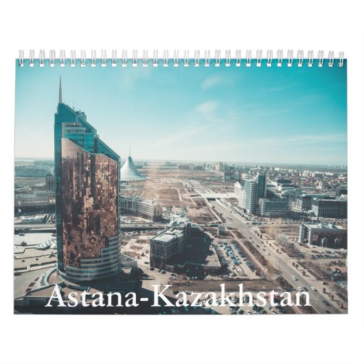 Astana-Kazachstan Kalender (Hoes)