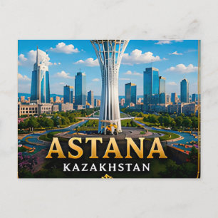 Astana Kazachstan Modern Steppehoofdstad 📍 Briefkaart