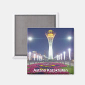 Astana Kazachstan Reizen Souvenir Koelkast Magneet (Voorkant / Achterkant)