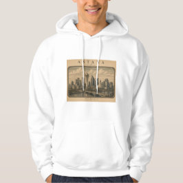 Astana | Vintage Travel City Design Hoodie