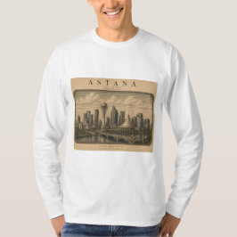 Astana | Vintage Travel City Design T-shirt