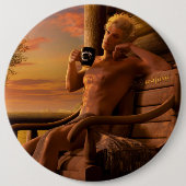 Astarion Baldur's Gate 3 Healing Ronde Button 6,0 Cm (Voorkant)