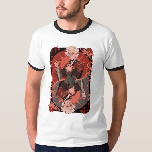 Astarion Vampire  Retro Essential T-shirt (Voorkant)
