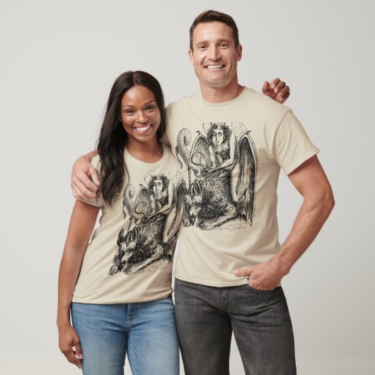 Astaroth De Gekroonde Beest van Luiheid T-shirt (Unisex)