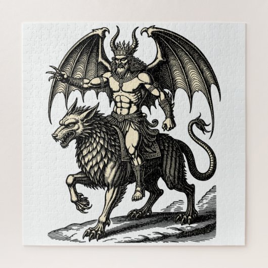 Astaroth's Stille Heerschappij Legpuzzel (Verticaal)