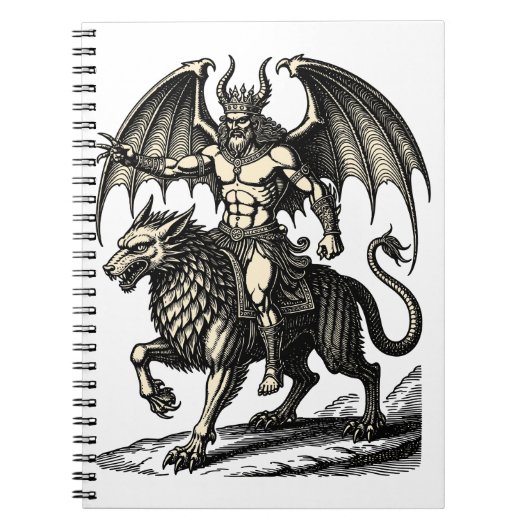 Astaroth's Stille Heerschappij Notitieboek (Voorkant)