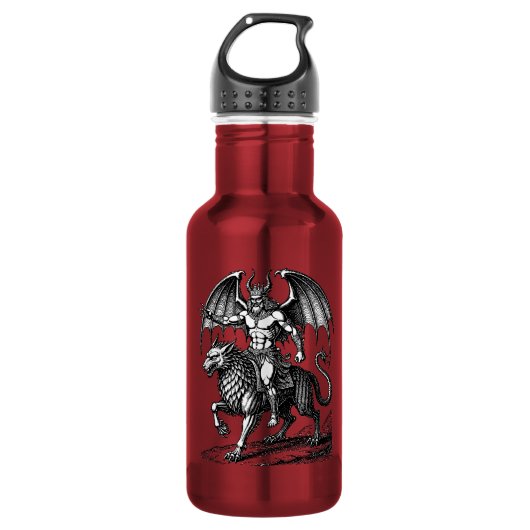 Astaroth's Stille Heerschappij Waterfles (Voorkant)
