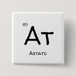 astato 85 vierkante button 5,1 cm