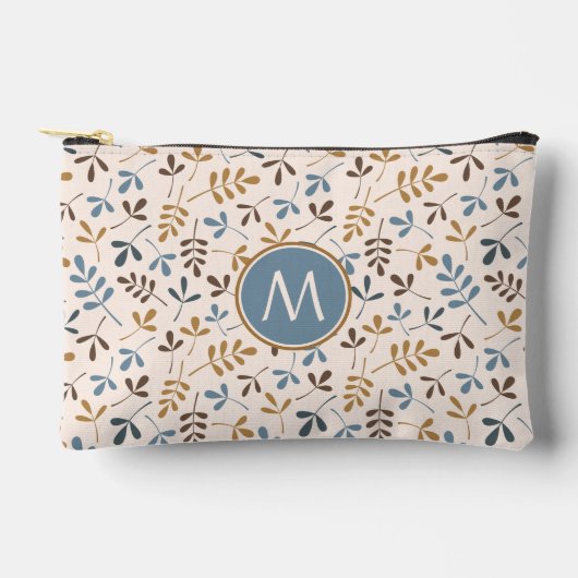 ASTD Leaves RPT PTN BLS Bruin Goud CRM (gepersonal Etui (Voorkant)