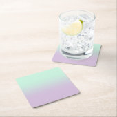 astel, esthetisch en Lila gradiënt ombre Kartonnen Onderzetters (Insitu)