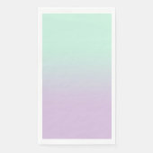 astel, esthetisch en Lila gradiënt ombre Servet (Voorkant)