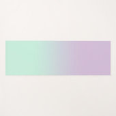 astel, esthetisch en Lila gradiënt ombre Yogamat (Voorkant (horizontaal))