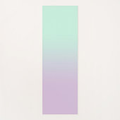 astel, esthetisch en Lila gradiënt ombre Yogamat (Voorkant)