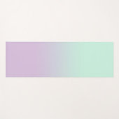 astel, esthetisch en Lila gradiënt ombre Yogamat (Voorkant (horizontaal))