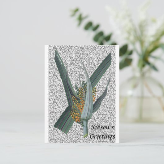 Astelia Nervosa Briefkaart (Staand voorkant)