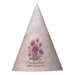 Aster Bloem, Gepersonaliseerde Bloemendecoratie  Feesthoedjes