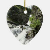 Aster Creek in Glacier National Park Keramisch Ornament (Rechts)