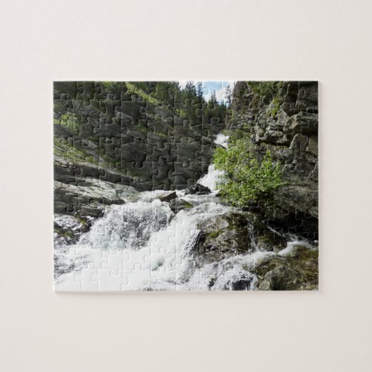 Aster Creek in Glacier National Park Legpuzzel (Horizontaal)