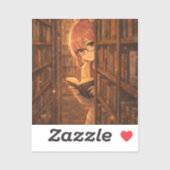 Aster™Custom-Cut Vinyl Sticker  (Vel)