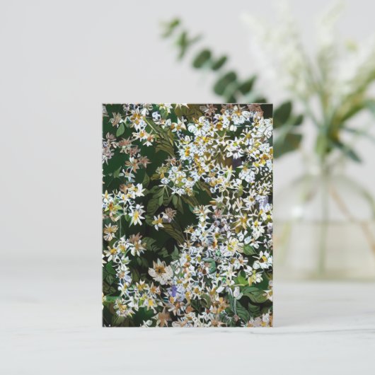 ASTER FLOWERS BRIEFKAART (Staand voorkant)