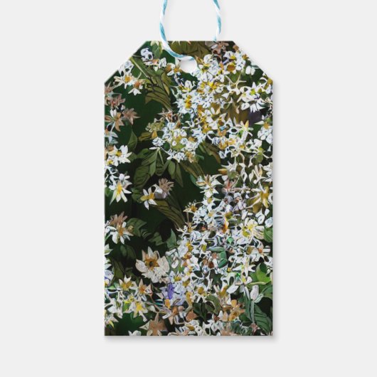 ASTER FLOWERS CADEAULABEL (Voorkant)