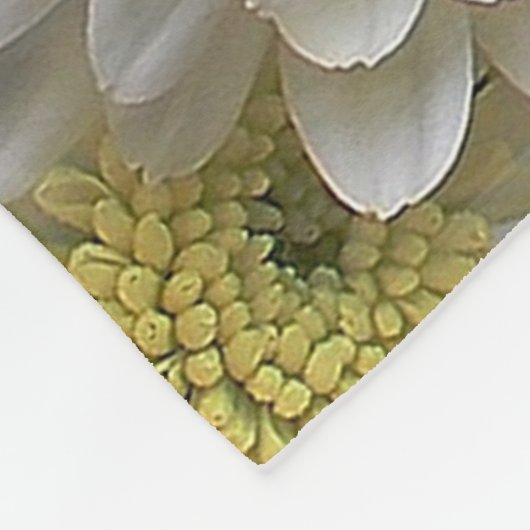 Aster Flowers Fleece Blanket (Hoek)