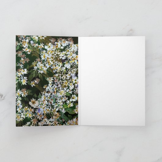 ASTER FLOWERS KAART (Binnen)