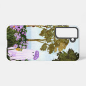 Aster Ghost Samsung Galaxy Hoesje (Achterkant horizontaal)