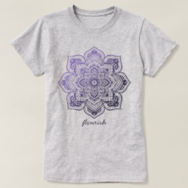 Aster Mandala Persoonlijk T-Shirt