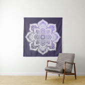 Aster Mandala Tapijt Wandkleed (In Situ (horizontaal))