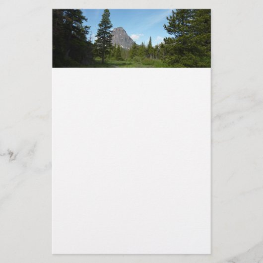 Aster Park Trail in Glacier National Park Briefpapier (Voorkant)
