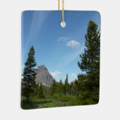 Aster Park Trail in Glacier National Park Keramisch Ornament (Rechts)