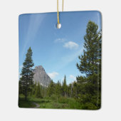 Aster Park Trail in Glacier National Park Keramisch Ornament (Links)