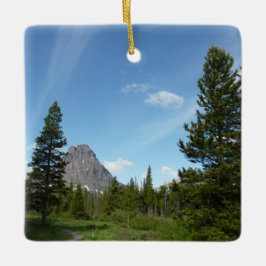 Aster Park Trail in Glacier National Park Keramisch Ornament