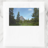 Aster Park Trail in Glacier National Park Rechthoekige Sticker (Tas)