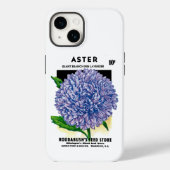 Aster  Seed Packet Hoesje-Mate iPhone Case (Achterkant)