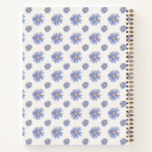 Aster Wilde Bloem Persoonlijk Notitieboek (Achterkant)
