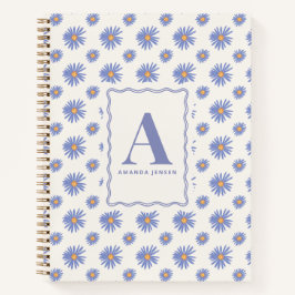 Aster Wilde Bloem Persoonlijk Notitieboek