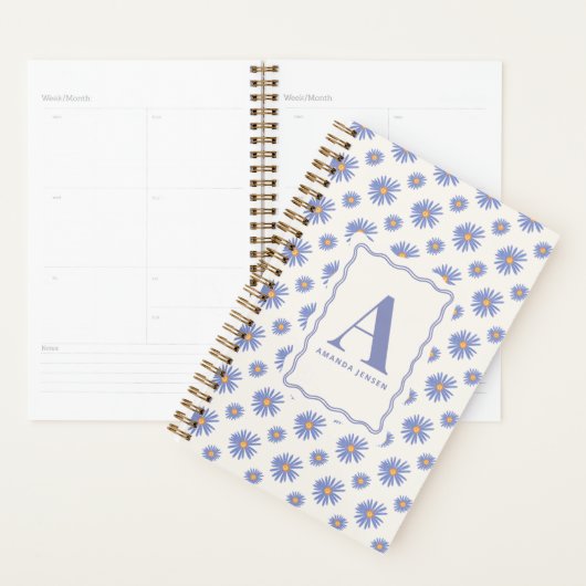 Aster Wilde Bloem Persoonlijk Planner (Display)