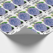 Aster zaadpakket cadeaupapier (Hoek)